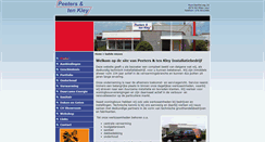 Desktop Screenshot of peeterstenkley.nl